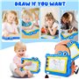 PQETBV Crocodile Ardoise Magique Jouet Enfant 2 3 4 5 6 7 Ans, Enfant Tableau de Dessin Magnétique Effaçable Educatif Cadeau 2-7