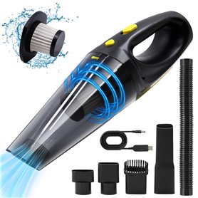 PQETBV Aspirateur Sans Fil a Main