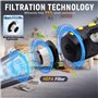Mini Aspirateur vec Filtre Lavable HEPA pour Canapé Maison Voitur