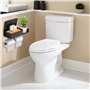 AMZJMT Derouleur Papier Toilette Murale,Porte Rouleau Papier Toilette e avec boîte à mouchoirs,Porte Papier Toilette sur piedSup
