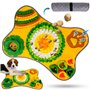 POWZOO Tapis de Fouille Chien-Tapis éducateurs Lavable à renifler-Alimentation Lente-Jouet Intelligent pour Chien-Stress Release