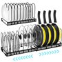 ZLPBAO Rangement Couvercle Casserole de Cuisine