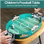 ZLPBAO Baby Foot, Mini Jeu de Baby-Foot avec 8 Mini-Football, Babyfoot Jouet De Table De Football pour Deux, Jeu de Football Int