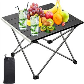 MUOIVG Table de Camping Pliante