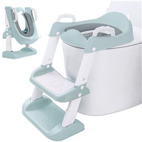 MUOIVG Réducteur Toilette Enfant avec Escalier