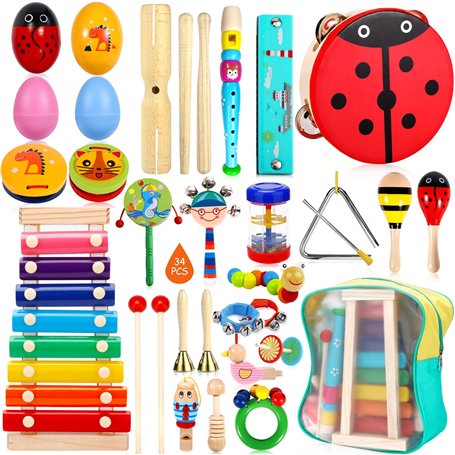 GUHAOOL Instruments de Musique pour Enfants