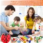 GUHAOOL Instruments de Musique pour Enfants,34PCS Ensemble de Jouets Musicaux Bois,Instrument Percussion Enfant avec Xylophone e