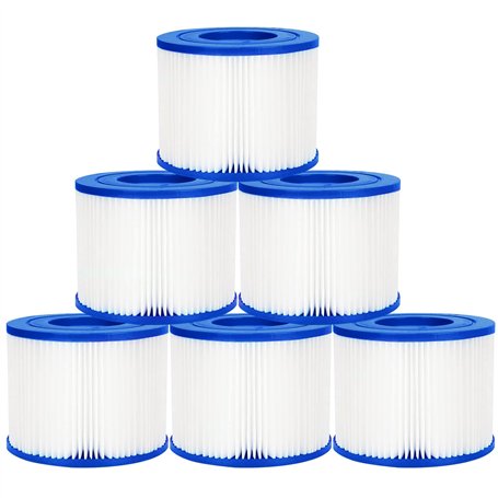 ZQEJEFD Lot de 6 Filtres de Type VI pour Spa