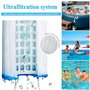 ZQEJEFD Lot de 6 Filtres de Type VI pour Spa, Filtre VI Cartouche pour Bestway Lay-Z-Spa, Filtre Piscine Filtre de Spa et de Bai