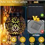 BGIUSQF Lanterne Solaire Exterieur 2 Pièces Lanterne Solaire Exterieur Jardin LED Decorative Lampe Solaire Exterieur Suspendre/ 