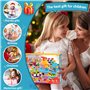 NLMWTI 24 Pots Pâte à Modeler, 98 Pièces Accessoire Pate a Modeler pour Enfants, Machine à Glace Machine à Burger Pâte À Modeler