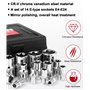 Bixury Douille Torx Profilés E E-Torx en forme D'étoile Lot de 14 Douilles Torx Femelles 1/4" 3/8" 1/2" E4 E5 E6 E7 E8 E10 E11 E