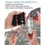 Lot de 10 Hand Grip Musculation Avant Bras,Musculation Main,Balle Reeducation Main en Silice,Améliore la Flexibilité et la Force