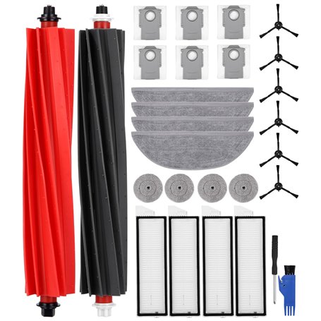 Tixexo Kit d'accessoires pour Roborock S8 MaxV Ultra Aspirateur