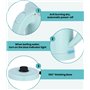 Hixava 600ML Petite Bouilloire Électrique 600W Bouilloire Portable Mini Bouilloire de Voyage en Acier Inoxydable Rapide Bouillir