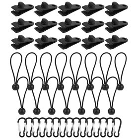 Lot de 45 Clip pour Bâche Tente