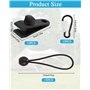 15pcs Pince pour Bâche Pince Verrouillage