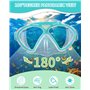 Lunettes de plongée panoramiques 180°
