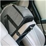 Ditanpu Accoudoir et Siège Auto Rehausseur pour Chien, Console Centrale de Voiture, Sécurité Renforcée Améliorée Gris