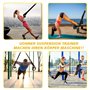 UONNER Sangle de Suspension d'exercice de Suspension Sangle Fitness Kit pour Musculation Multifonction Kit Entraînement Stretch 