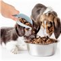3 Pièces Pelles à Glace en Plastique Multifonction, Pelle à Farine, Cuillères à Nourriture pour Croquette de Chien Chat, Cuisine