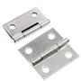 ALLNICE 30 Pièces 1 Pouces Pliant Butt Charnières Connecteurs En Acier Inoxydable Mini Home Meubles Quincaillerie Armoire Placar