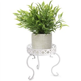 SUMNACON 1 support de pot de fleurs en métal pour intérieur et extérieur