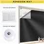 Gofodsil Store Occultant sans Percage 300 x 145CM Ont 12 Ventouses et 20 Attaches Auto-adhésives, 100% Store occultant Portable 