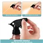 Eteamcan Lot de 3 flacons pulvérisateurs vides pour petits cheveux - 250 ml - Petits flacons pulvérisateurs d'eau pour coiffeur 