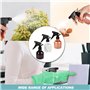 Eteamcan Lot de 3 flacons pulvérisateurs vides pour petits cheveux - 250 ml - Petits flacons pulvérisateurs d'eau pour coiffeur 
