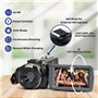 Genius Tech Caméscope numérique 4K 42 MP avec écran LCD de 3", zoom numérique 18x pour adultes, enfants, adolescents, débutants