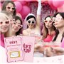 12 Cartes à Gratter pour EVJF Cartes de Défi avec Stickers pour Enterrement de Vie de Jeune Fille Accessoire Jeu Fête EVJF