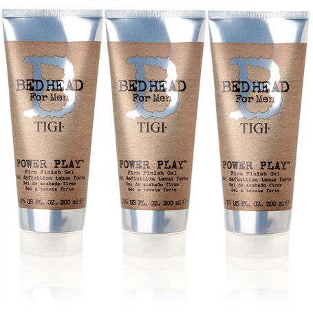 Tigi Bed Head For Men Power Play Gel de Finition Triple Pack (3x200ml)