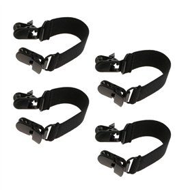 2 Paires Bottes élastiques Sangles Pantalon Pantalon Pince Clip Pour Jeans Motard Moto