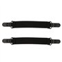 2 Paires Bottes élastiques Sangles Pantalon Pantalon Pince Clip Pour Jeans Motard Moto