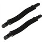 2 Paires Bottes élastiques Sangles Pantalon Pantalon Pince Clip Pour Jeans Motard Moto