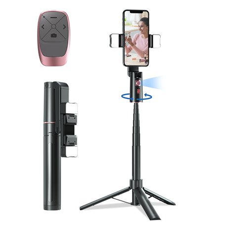 LenTok Trépied de téléphone avec télécommande