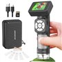 Andonstar AD112 Kit de Microscope de Poche Portable pour Enfants et Adultes avec écran LCD 2"