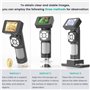 Andonstar AD112 Kit de Microscope de Poche Portable pour Enfants et Adultes avec écran LCD 2", Mini Microscope numérique Portabl