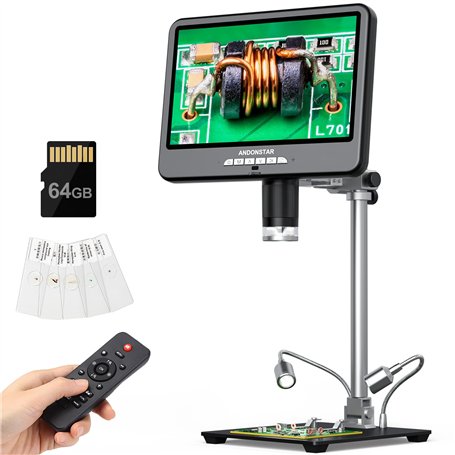 Andonstar Microscope numérique HDMI 4K 60FPS 10