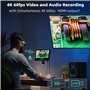 enregistrement audio vidéo UHD 64 MP 3840p