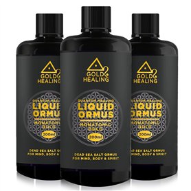 GOLD HEALING Ormus Liquide 200 ml 70 % Or monatomique
