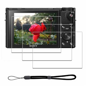 iDaPro [3Pcs Protection d'Ecran pour Sony RX100 VII / RX100 VI / RX100 V / RX100 IV / RX100 III / RX100 II / RX100+[1Pcs] Dragon