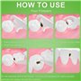 Fils Dentaire avec manche - 200 pièces de dental floss/cure dent en soie pour une hygiène bucco-dentaire optimale - Nettoyage ef