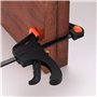 4 Pièces Serres-joints à Une Main, Pince à Barre à Cliquet, Rapide à Cliquet à Libération, Clamp Barre de Fixation pour Bois, Co