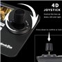 zowietek Clavier IP PTZ Nouvelle génération Contrôleur réseau | Joystick 4D avec POE | Écran LCD 5 Pouces | Décodage H.264 et H.
