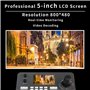 zowietek Clavier IP PTZ Nouvelle génération Contrôleur réseau | Joystick 4D avec POE | Écran LCD 5 Pouces | Décodage H.264 et H.