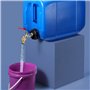 JMIATRY Lot de 2 Robinets IBC 1/2" pour Cuve 1000L - Sortie Raccord, Récupérateur d'Eau de Pluie, Connecteur à Filetage s60x6