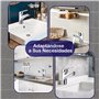 UTENSILIFY, Robinet de lavabo, robinet de salle de bain, robinets mitigeur lavabo en laiton chromé, robinetterie de salle de bai