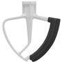 Batteur à Bord Flexible pour KitchenAid – Silicone sur une face, Accessoire pour un Mélange homogène et Sans Effort (4,5 à 5 Lit